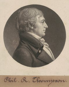 Philip Rootes Thompson door Charles B. J. Févret de Saint Mémin