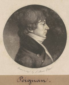 Poignan door Charles B. J. Févret de Saint Mémin