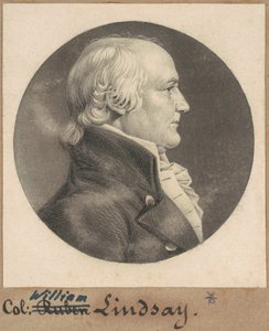 Reuben Lindsay door Charles B. J. Févret de Saint Mémin