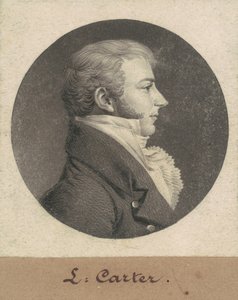 Robert Baylor Carter door Charles B. J. Févret de Saint Mémin