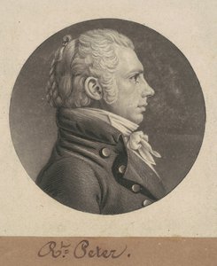 Robert Peter, Jr. door Charles B. J. Févret de Saint Mémin