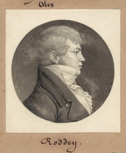 Roddey door Charles B. J. Févret de Saint Mémin