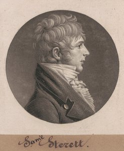 S. Sterett door Charles B. J. Févret de Saint Mémin