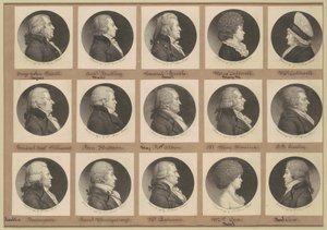 Saint-Mémin collectie van portretten, Groep 10