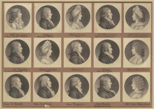 Saint-Mémin Collectie van Portretten, Groep 4