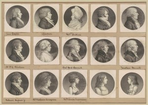 Saint-Mémin collectie van portretten, Groep 52