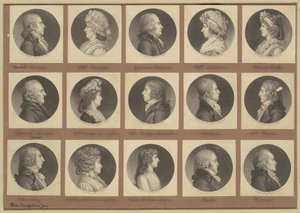 Saint-Mémin collectie van portretten, groep 5