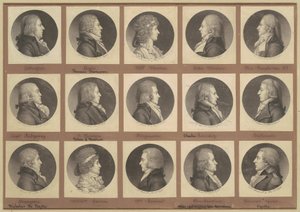Saint-Mémin Collectie van Portretten, Groep 6