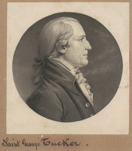 Saint George Tucker door Charles B. J. Févret de Saint Mémin