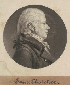 Samuel Thatcher door Charles B. J. Févret de Saint Mémin