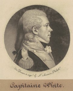 Samuel White door Charles B. J. Févret de Saint Mémin