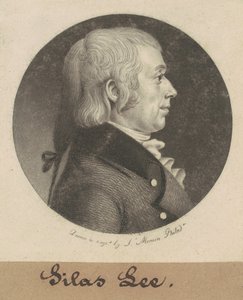 Silas Lee door Charles B. J. Févret de Saint Mémin