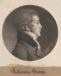 Sulivan Gray door Charles B. J. Févret de Saint Mémin