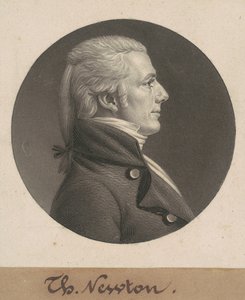 Thomas Newton, Jr. door Charles B. J. Févret de Saint Mémin