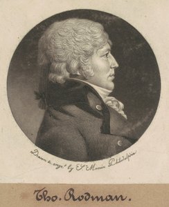 Thomas Rodman door Charles B. J. Févret de Saint Mémin