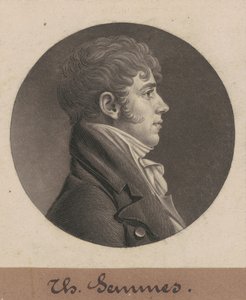 Thomas Semmes door Charles B. J. Févret de Saint Mémin