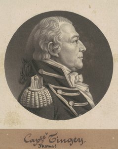 Thomas Tingey door Charles B. J. Févret de Saint Mémin