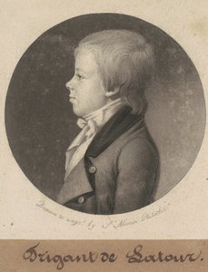Trigant de la Tour door Charles B. J. Févret de Saint Mémin