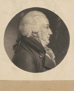 Onbekende man door Charles B. J. Févret de Saint Mémin