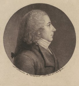 Onbekende Man door Charles B. J. Févret de Saint Mémin