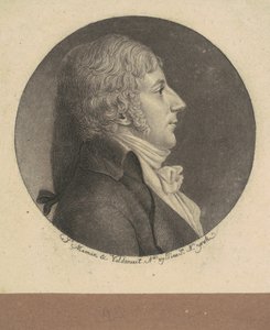 Onbekende Man door Charles B. J. Févret de Saint Mémin