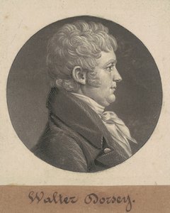 Walter Dorsey door Charles B. J. Févret de Saint Mémin