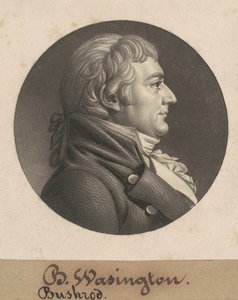 William Augustine Washington III door Charles B. J. Févret de Saint Mémin