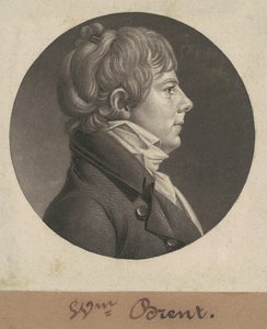 William Brent door Charles B. J. Févret de Saint Mémin