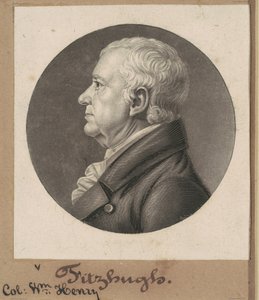 William Fitzhugh door Charles B. J. Févret de Saint Mémin