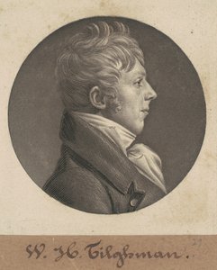 William Helmsley Tilghman door Charles B. J. Févret de Saint Mémin