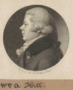 William Henry Hill door Charles B. J. Févret de Saint Mémin