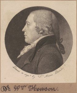 William Hewson door Charles B. J. Févret de Saint Mémin
