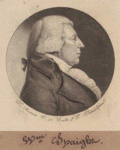 William Spaight door Charles B. J. Févret de Saint Mémin