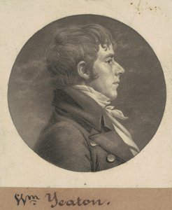William Yeaton door Charles B. J. Févret de Saint Mémin