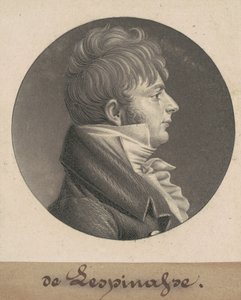 de Lespinasse door Charles B. J. Févret de Saint Mémin