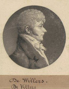 de Villers door Charles B. J. Févret de Saint Mémin