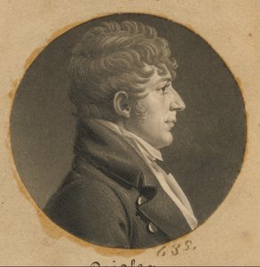 Benjamin Ricketts door Charles Balthazar Julien Févret de Saint-Mémin