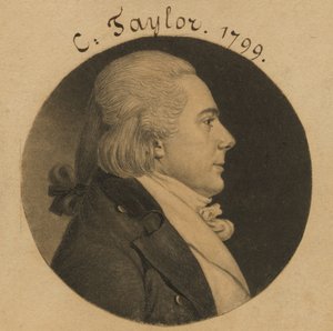 Charles Taylor door Charles Balthazar Julien Févret de Saint-Mémin