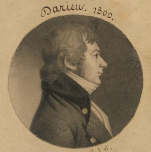 Darieu door Charles Balthazar Julien Févret de Saint-Mémin