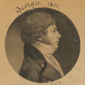 Georges door Charles Balthazar Julien Févret de Saint-Mémin