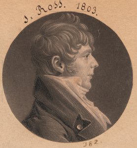 J. Ross door Charles Balthazar Julien Févret de Saint-Mémin