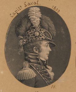 Jacint Laval door Charles Balthazar Julien Févret de Saint-Mémin