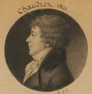 Jean Simon Chaudron door Charles Balthazar Julien Févret de Saint-Mémin