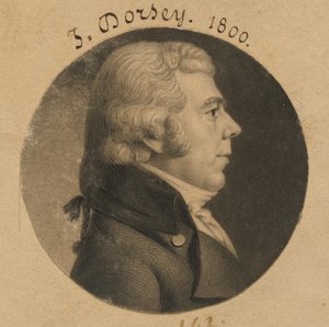 John Dorsey door Charles Balthazar Julien Févret de Saint-Mémin