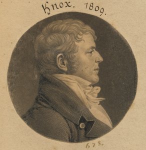 Knox door Charles Balthazar Julien Févret de Saint-Mémin