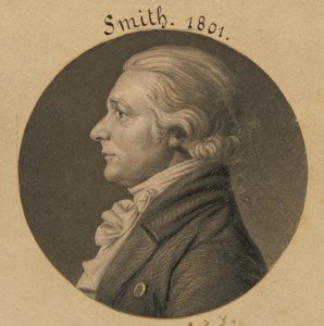 Meneer Smith door Charles Balthazar Julien Févret de Saint-Mémin
