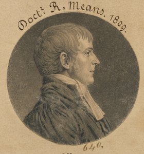 Robert Means door Charles Balthazar Julien Févret de Saint-Mémin