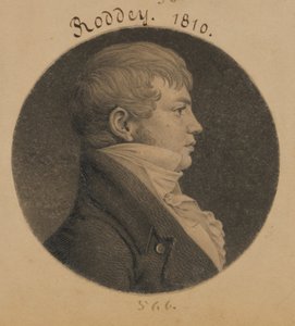 Roddey door Charles Balthazar Julien Févret de Saint-Mémin