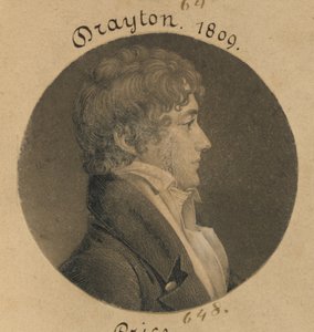 William Drayton door Charles Balthazar Julien Févret de Saint-Mémin