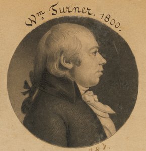 William Turner door Charles Balthazar Julien Févret de Saint-Mémin